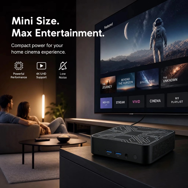 2026 Mini PC Portabel Baru Int - Board Game Pc ulasan dan harga